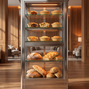 Floor-Standing Hot Cake Showcases