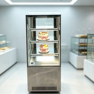 FLOOR - STANDING CAKE DISPLAY SHOWCASE（Three Shelves）RY-CS600F3A