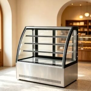 FLOOR - STANDING CAKE DISPLAY SHOWCASE（Three Shelves）RY-CS-900C3A RY-CS-1000C3A RY-CS-1200C3A RY-CS-1500C3A RY-CS-1800C3A RY-CS-2000C3A